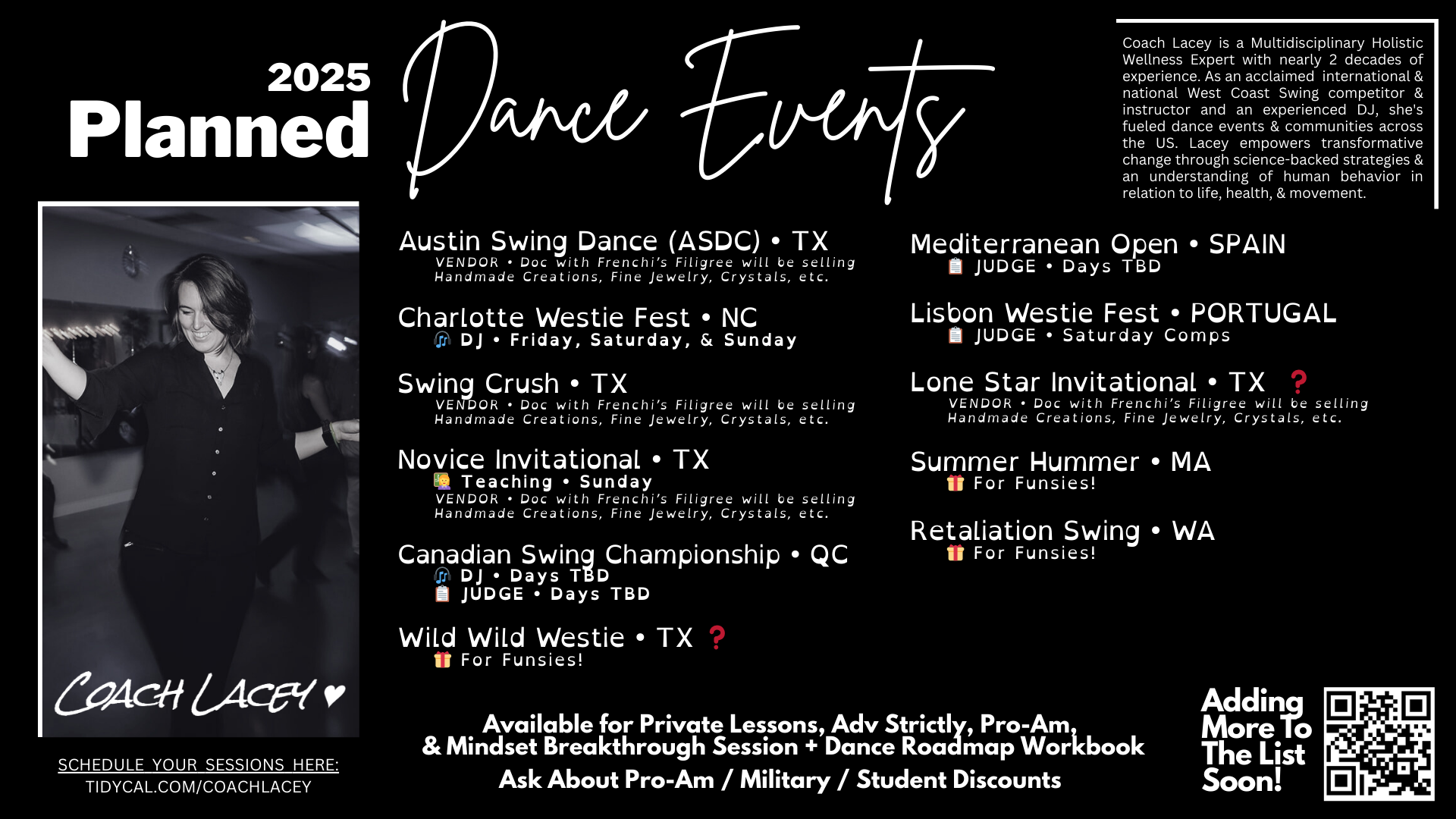 West Coast Swing Tour West Coast Swing Tour